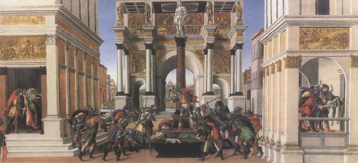 Sandro Botticelli Stories of Lucretia (mk36) Germany oil painting art